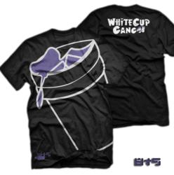 8&9 x Short Dawg White Cup Gang T Shirts